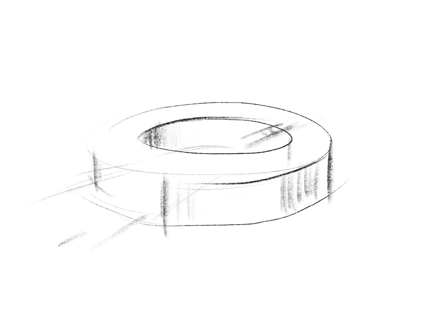 Concept Sketch 1 - Bird's Eye View