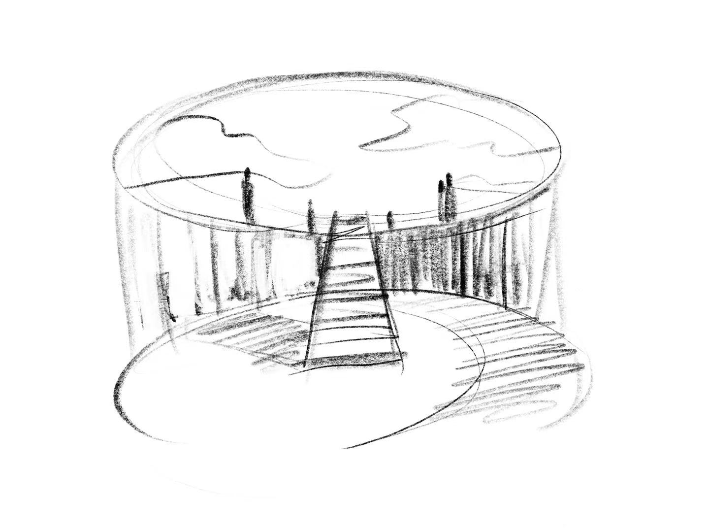 Concept Sketch 2 - Section View
